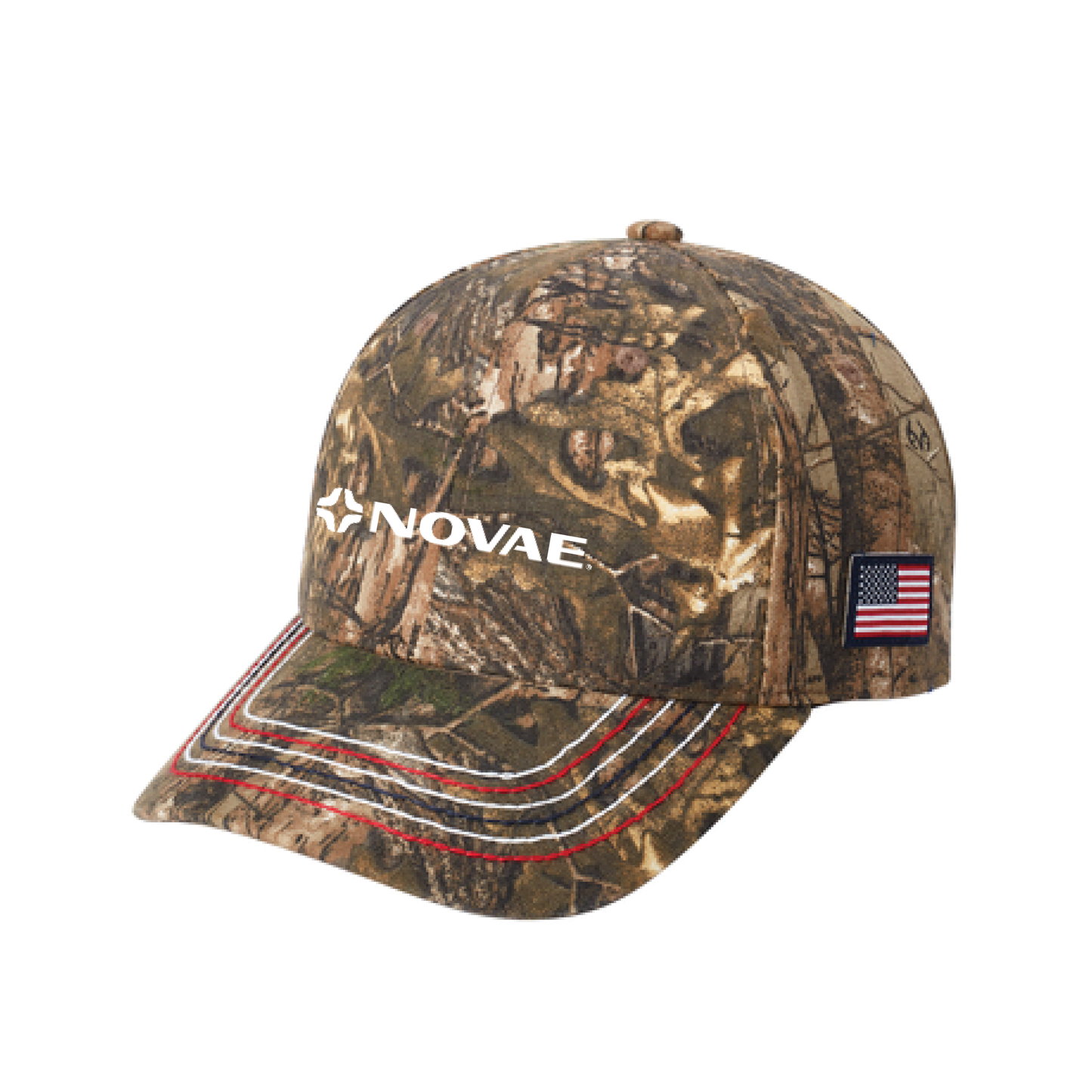 Port Authority® Americana Contrast Stitch Camouflage Cap
