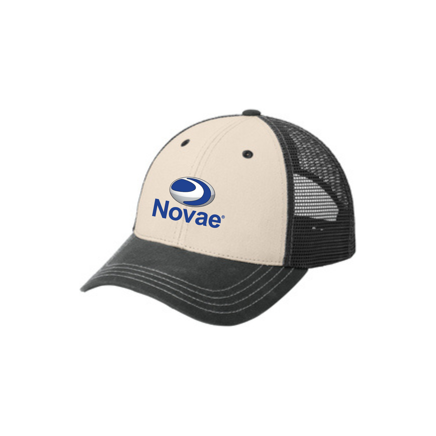 DT616 District ® Tri-Tone Mesh Back Cap