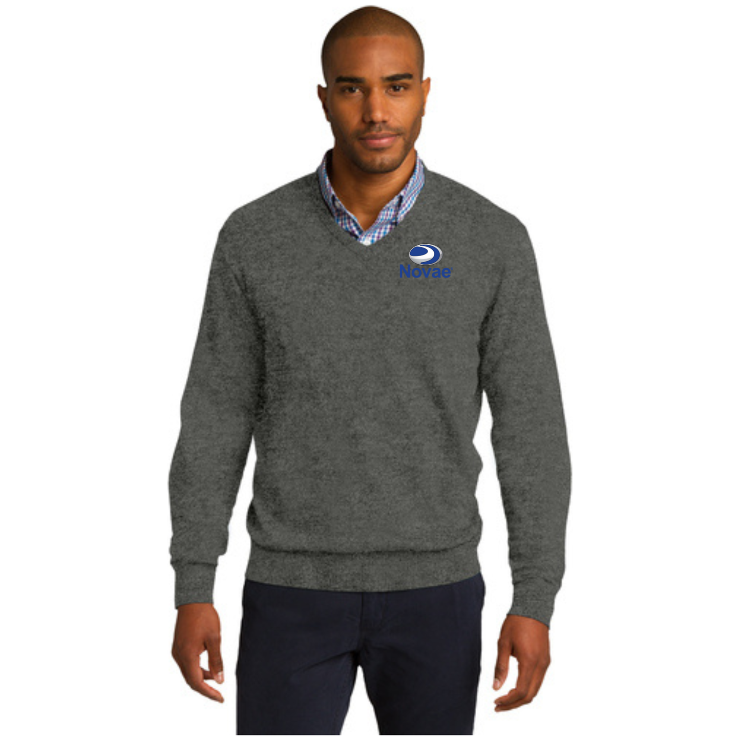 SW285 Port Authority® V-Neck Sweater