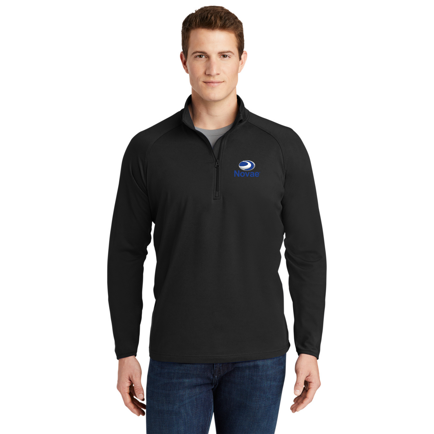 Sport-Tek® Tall Sport-Wick® Stretch 1/4-Zip Pullover - TST850