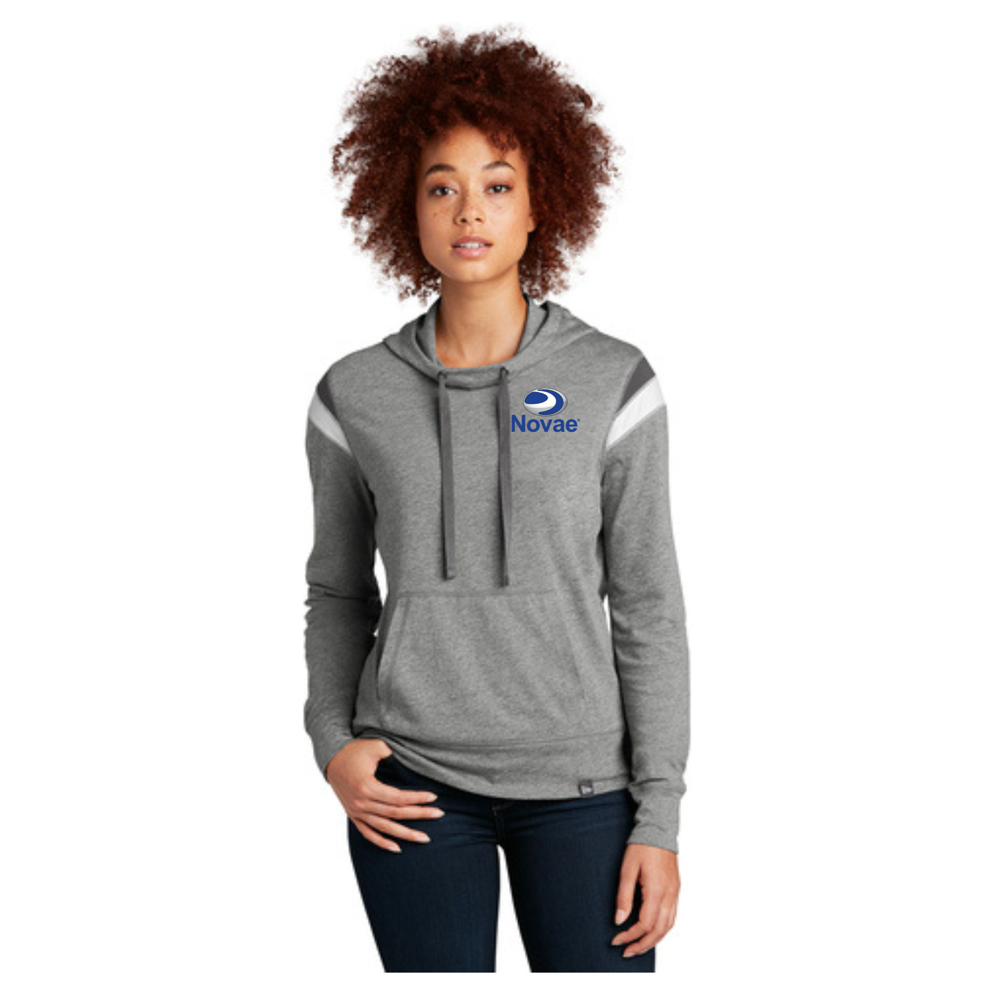 New Era ® Ladies Heritage Blend Varsity Hoodie - LNEA108