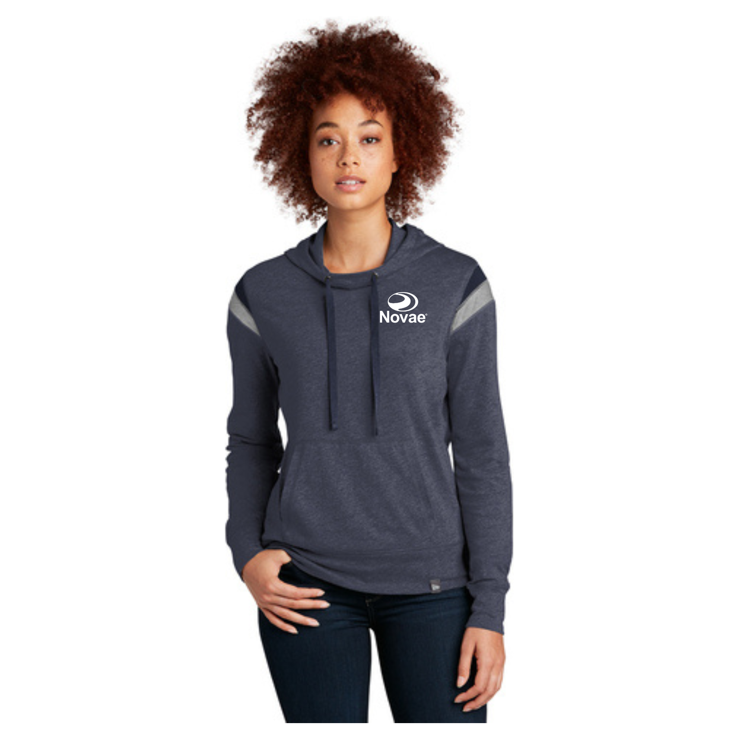 New Era ® Ladies Heritage Blend Varsity Hoodie - LNEA108