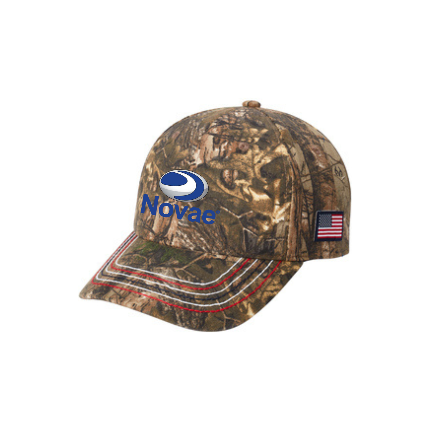 C909  Port Authority® Americana Contrast Stitch Camouflage Cap