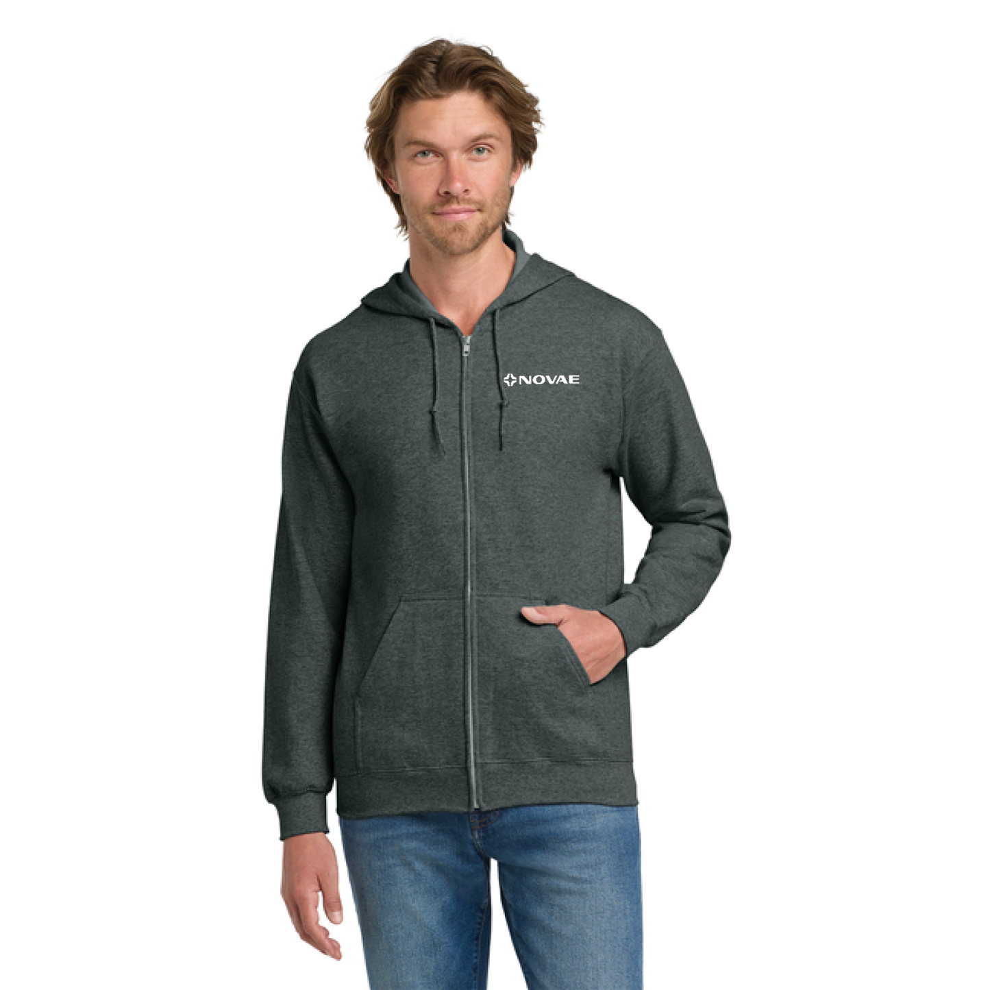 Gildan® Heavy Blend™ Full-Zip Hooded Sweatshirt