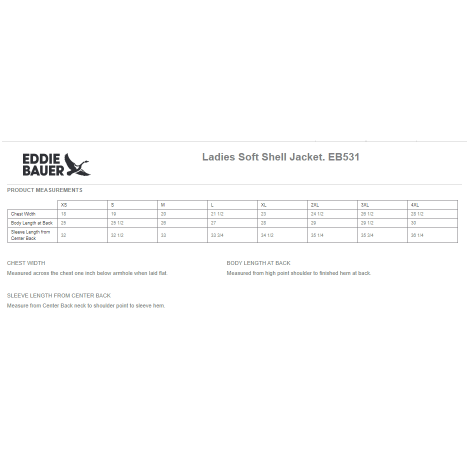 EB531  Eddie Bauer® - Ladies Soft Shell Jacket