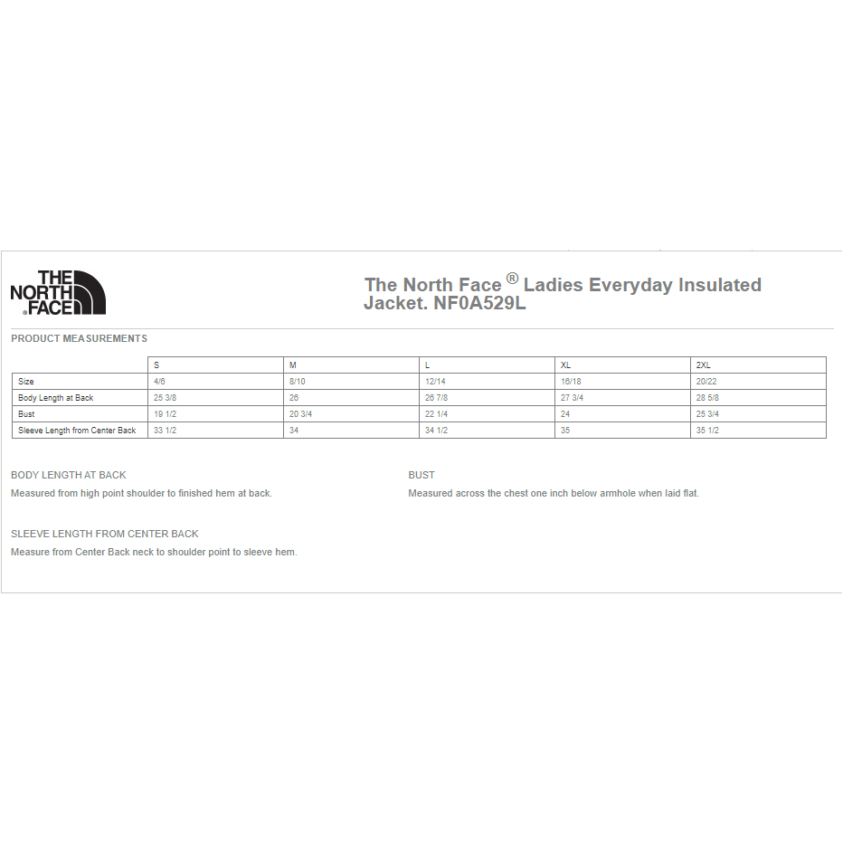 NF0A529L  The North Face® Ladies Everyday Insulated Jacket