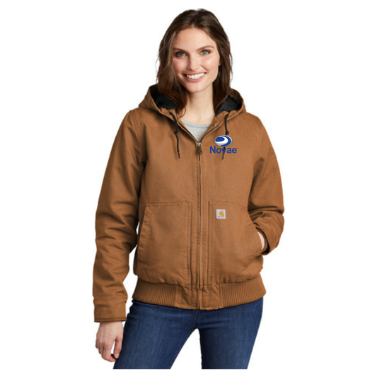 CT104053  Carhartt® Women’s Washed Duck Active Jac