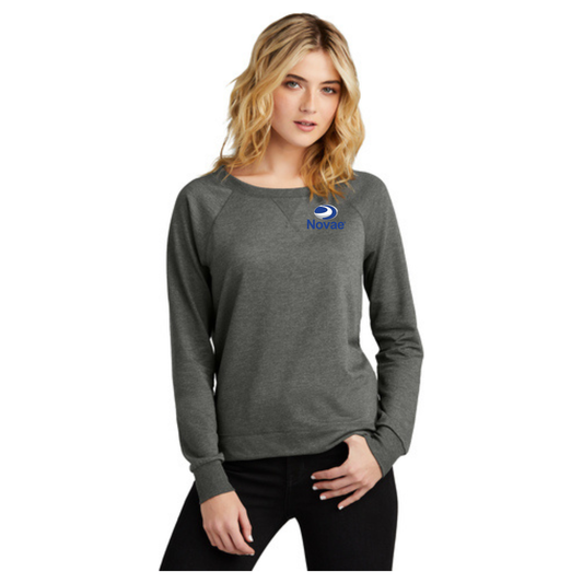 DT672 Women’s Featherweight French Terry™ Long Sleeve Crewneck