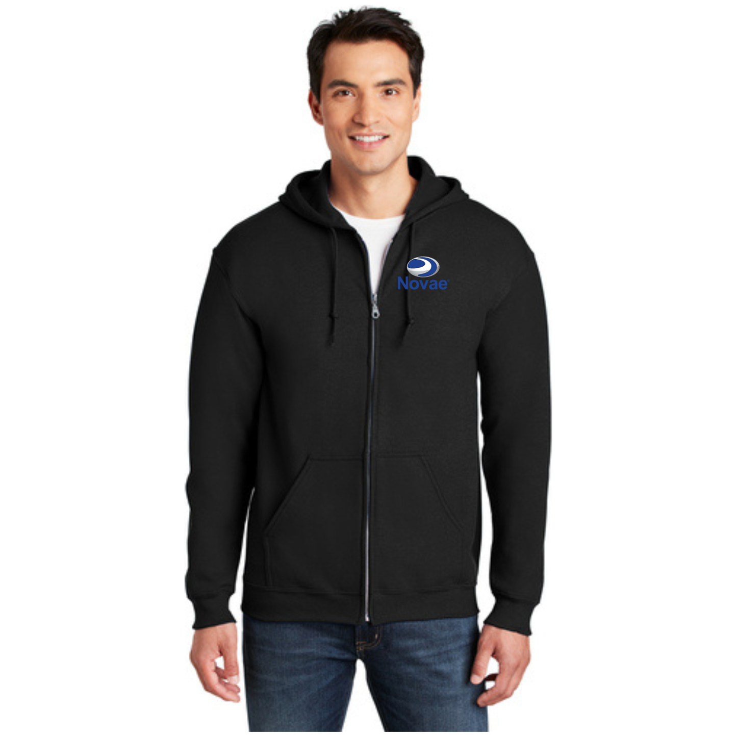 Full-Zip Hooded Sweatshirt 18600