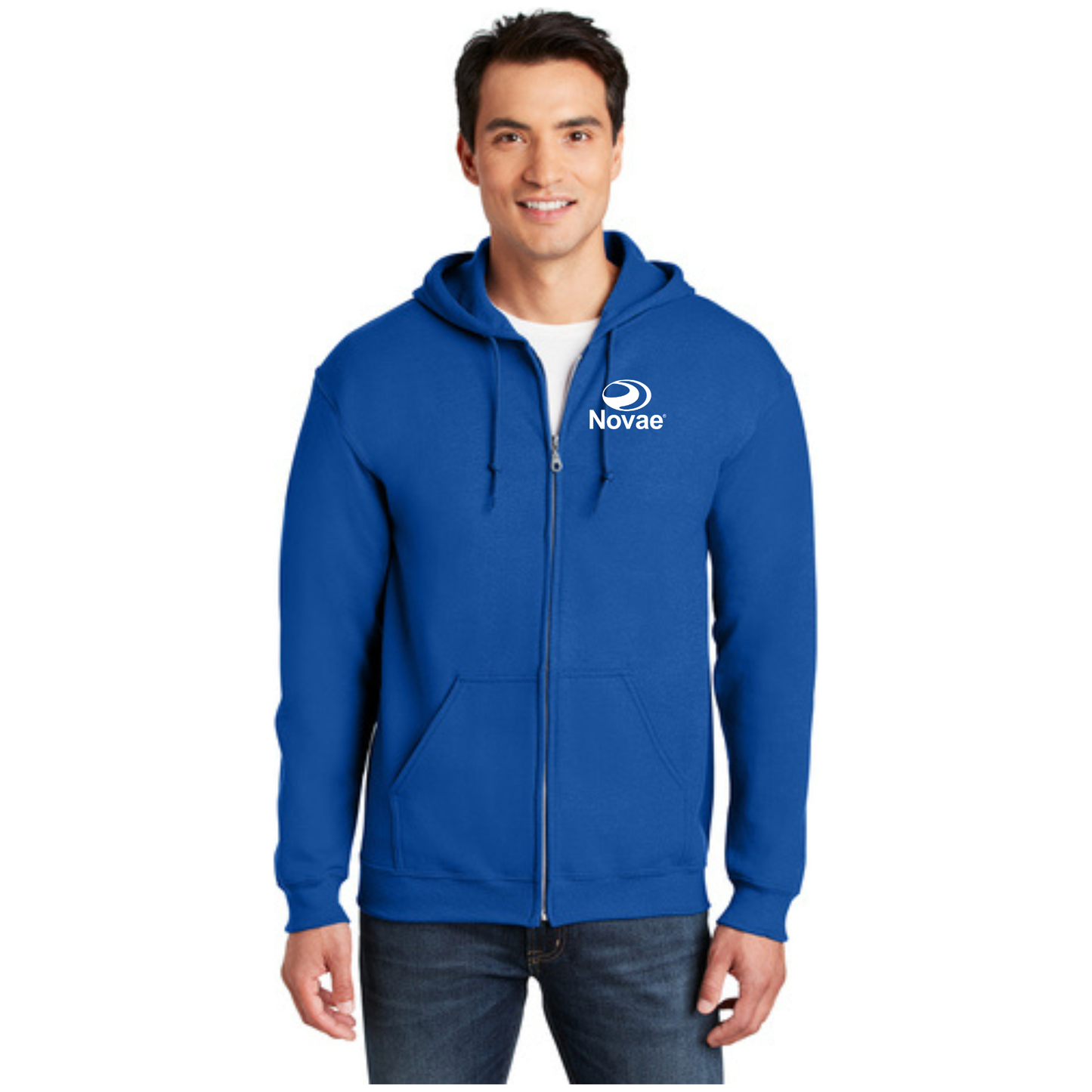 Full-Zip Hooded Sweatshirt 18600