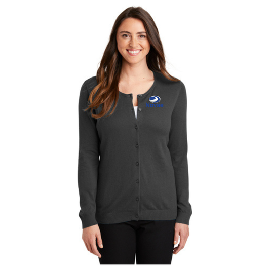 LSW287  Port Authority® Ladies Cardigan Sweater
