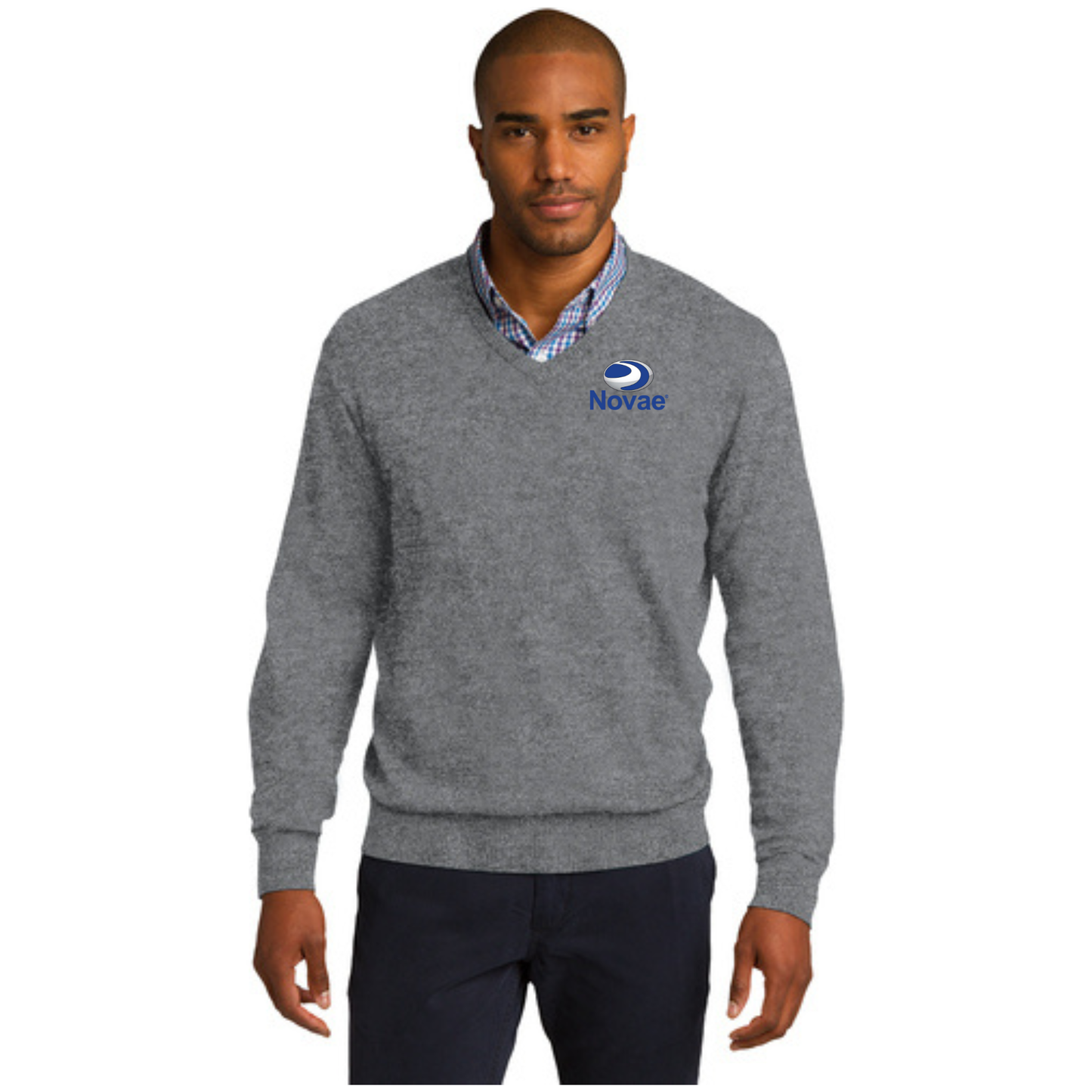 SW285 Port Authority® V-Neck Sweater