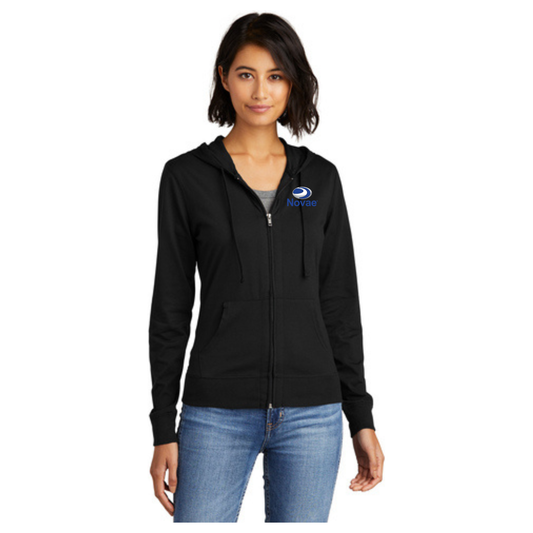 Women’s Fitted Jersey Full-Zip Hoodie DT2100
