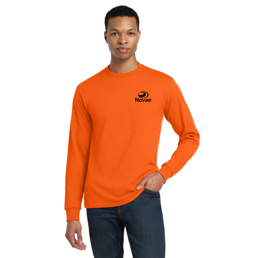 50% Cotton/50% Poly Long Sleeve T-Shirt - 8400