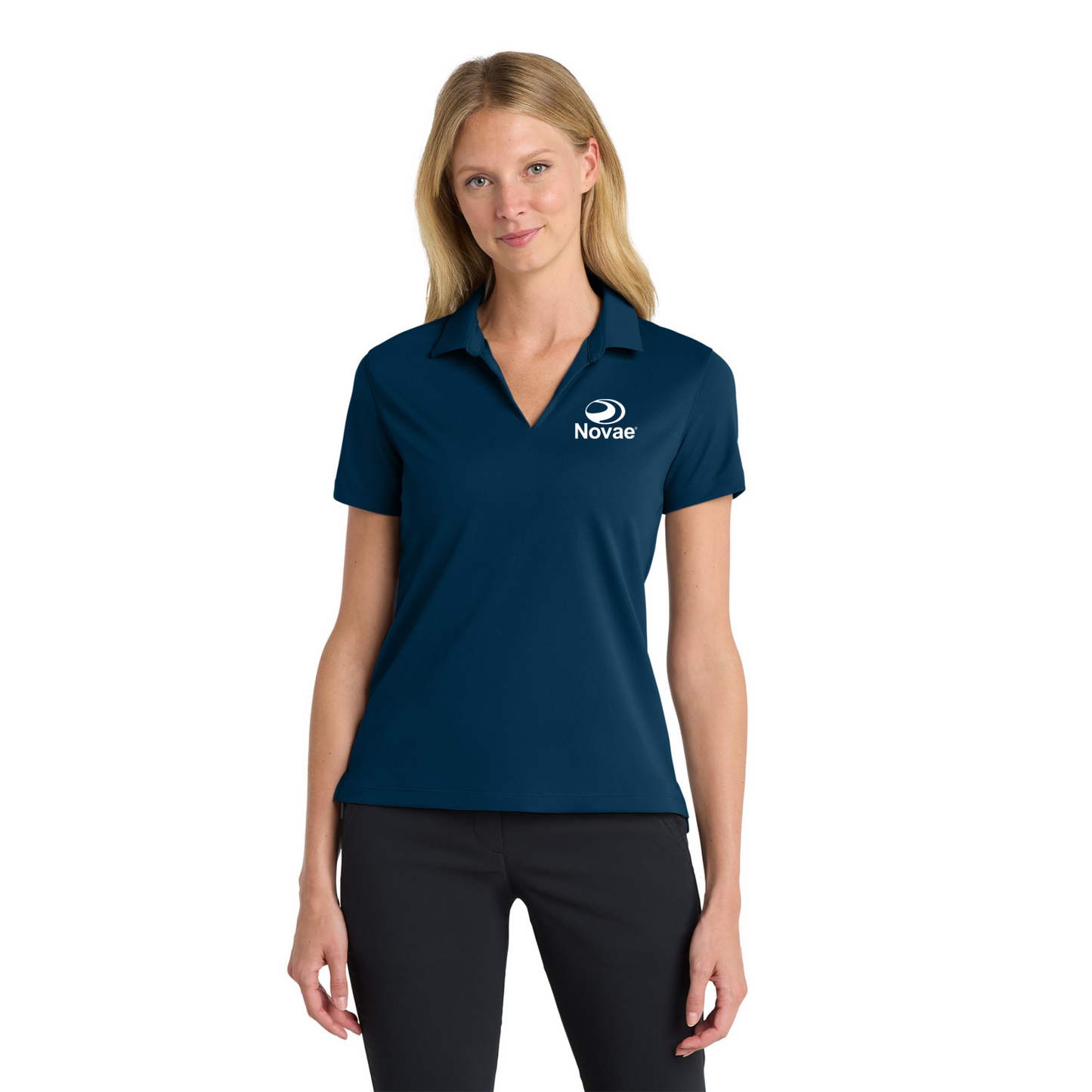 NKDC1991  Nike Ladies Dri-FIT Micro Pique 2.0 Polo