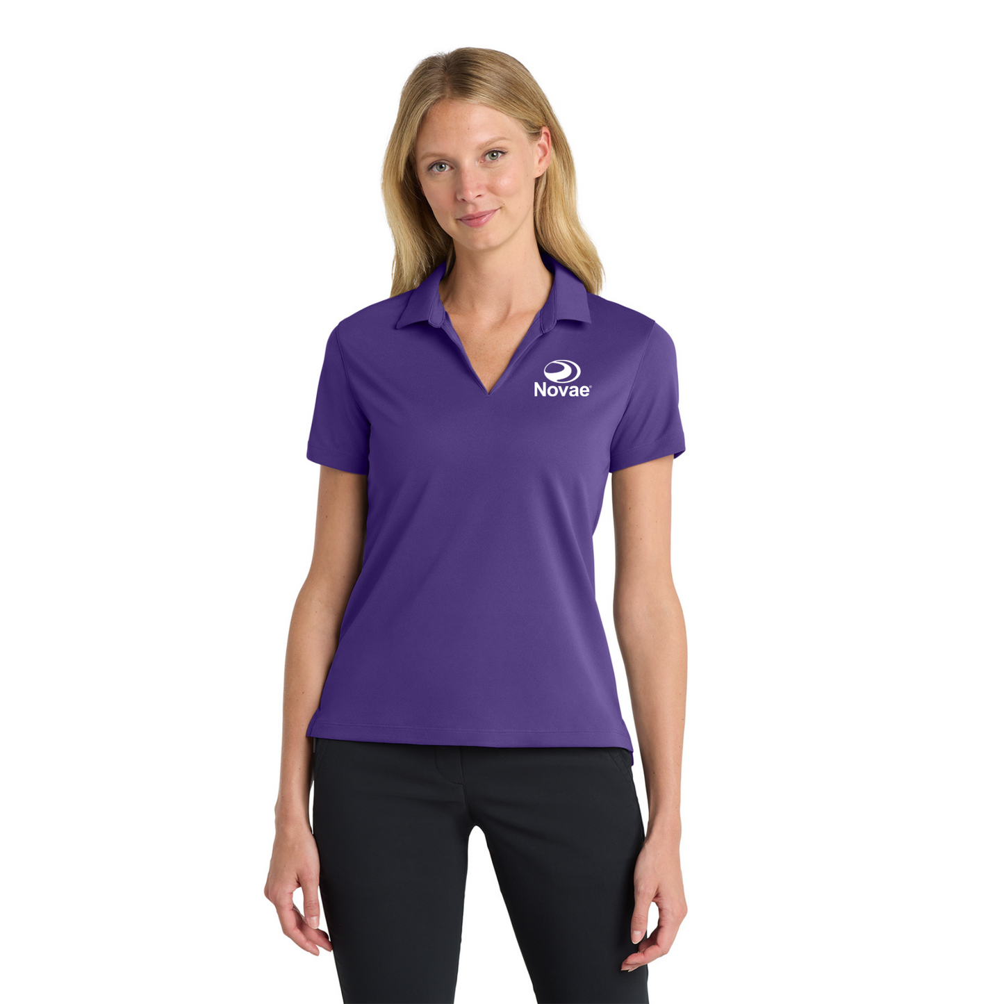 NKDC1991  Nike Ladies Dri-FIT Micro Pique 2.0 Polo