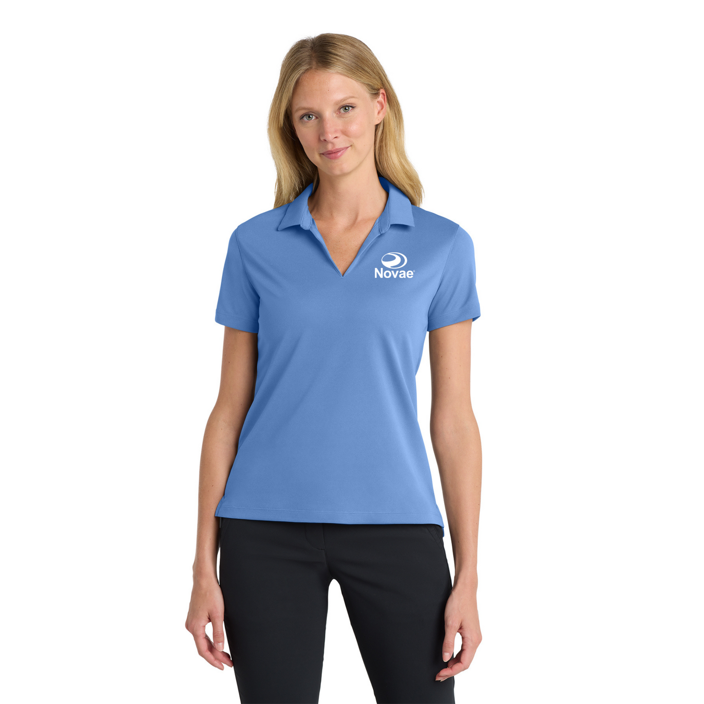 NKDC1991  Nike Ladies Dri-FIT Micro Pique 2.0 Polo