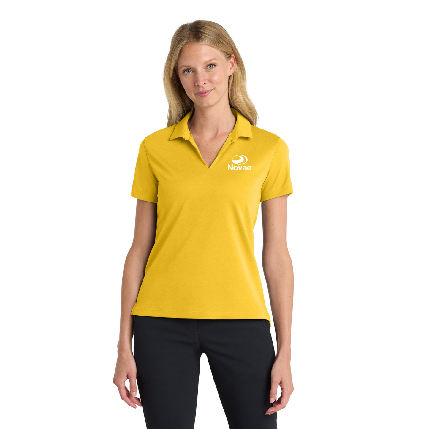 NKDC1991  Nike Ladies Dri-FIT Micro Pique 2.0 Polo