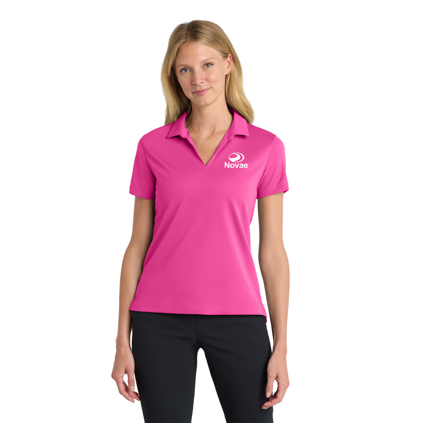 NKDC1991  Nike Ladies Dri-FIT Micro Pique 2.0 Polo
