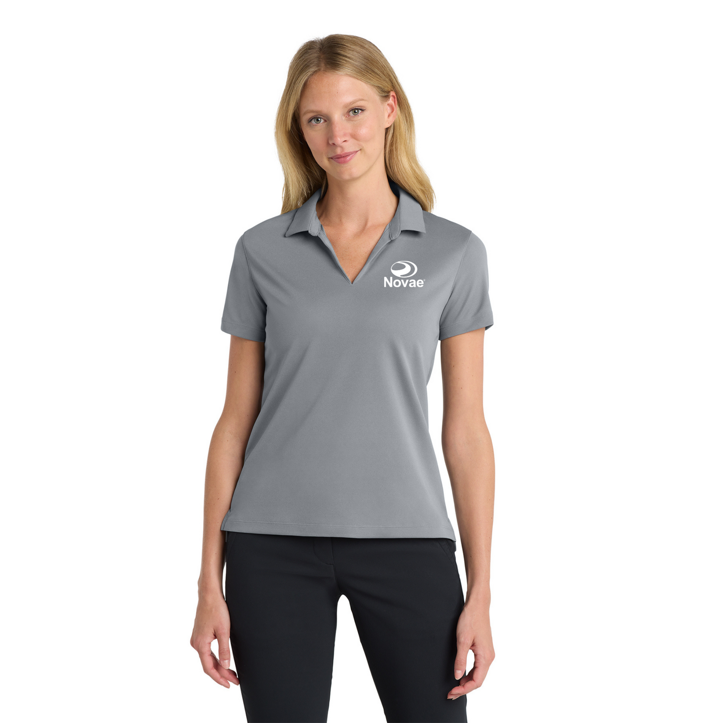 NKDC1991  Nike Ladies Dri-FIT Micro Pique 2.0 Polo
