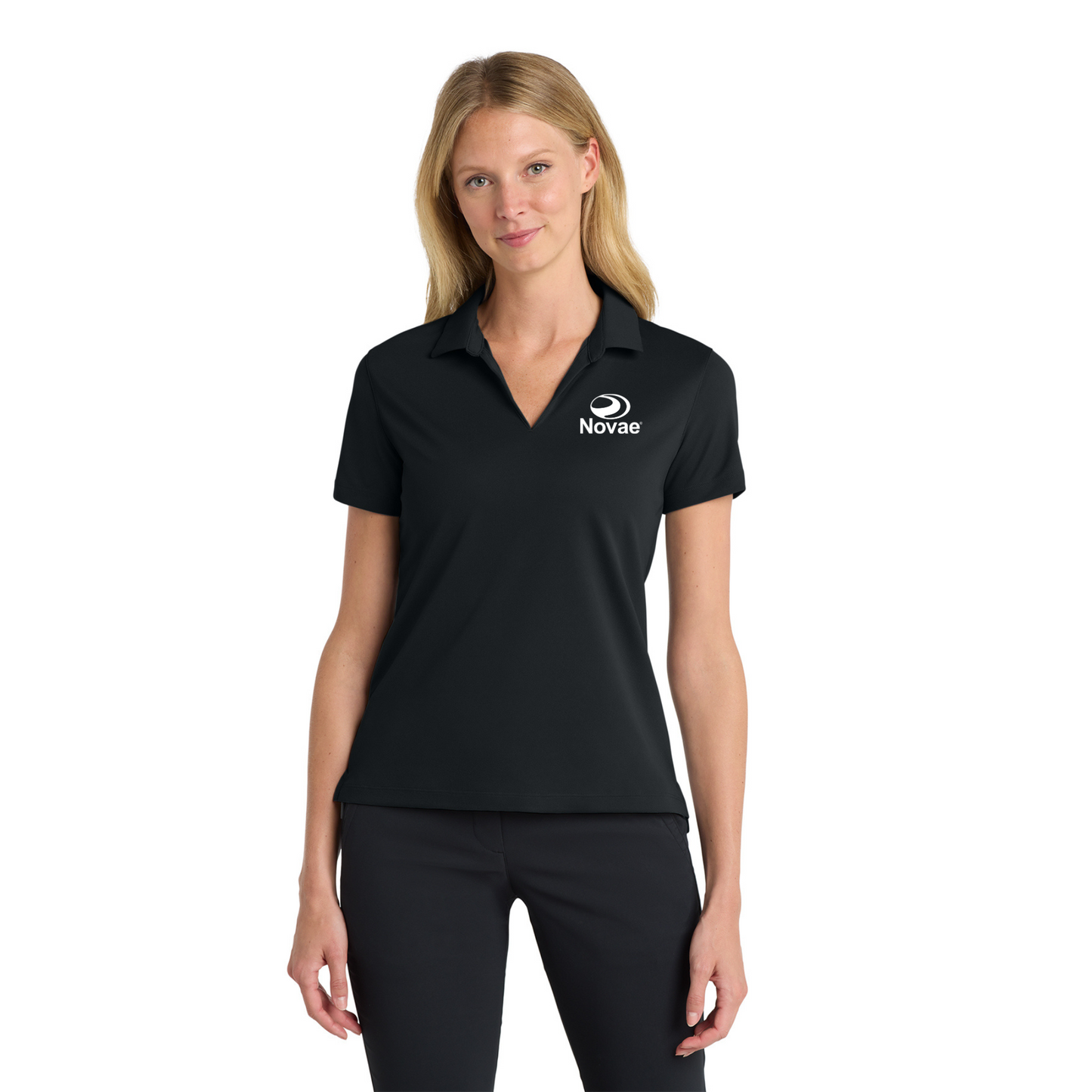 NKDC1991  Nike Ladies Dri-FIT Micro Pique 2.0 Polo