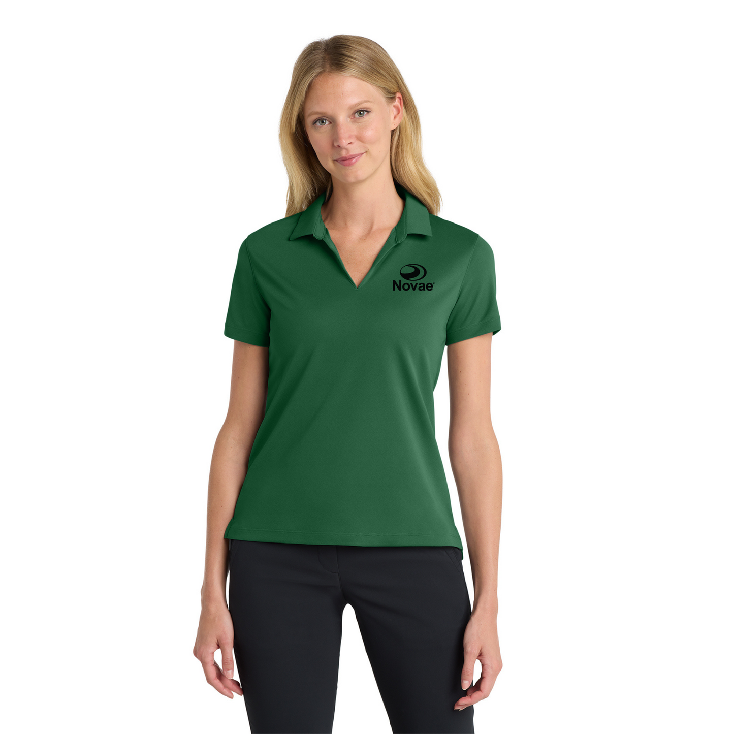 NKDC1991  Nike Ladies Dri-FIT Micro Pique 2.0 Polo