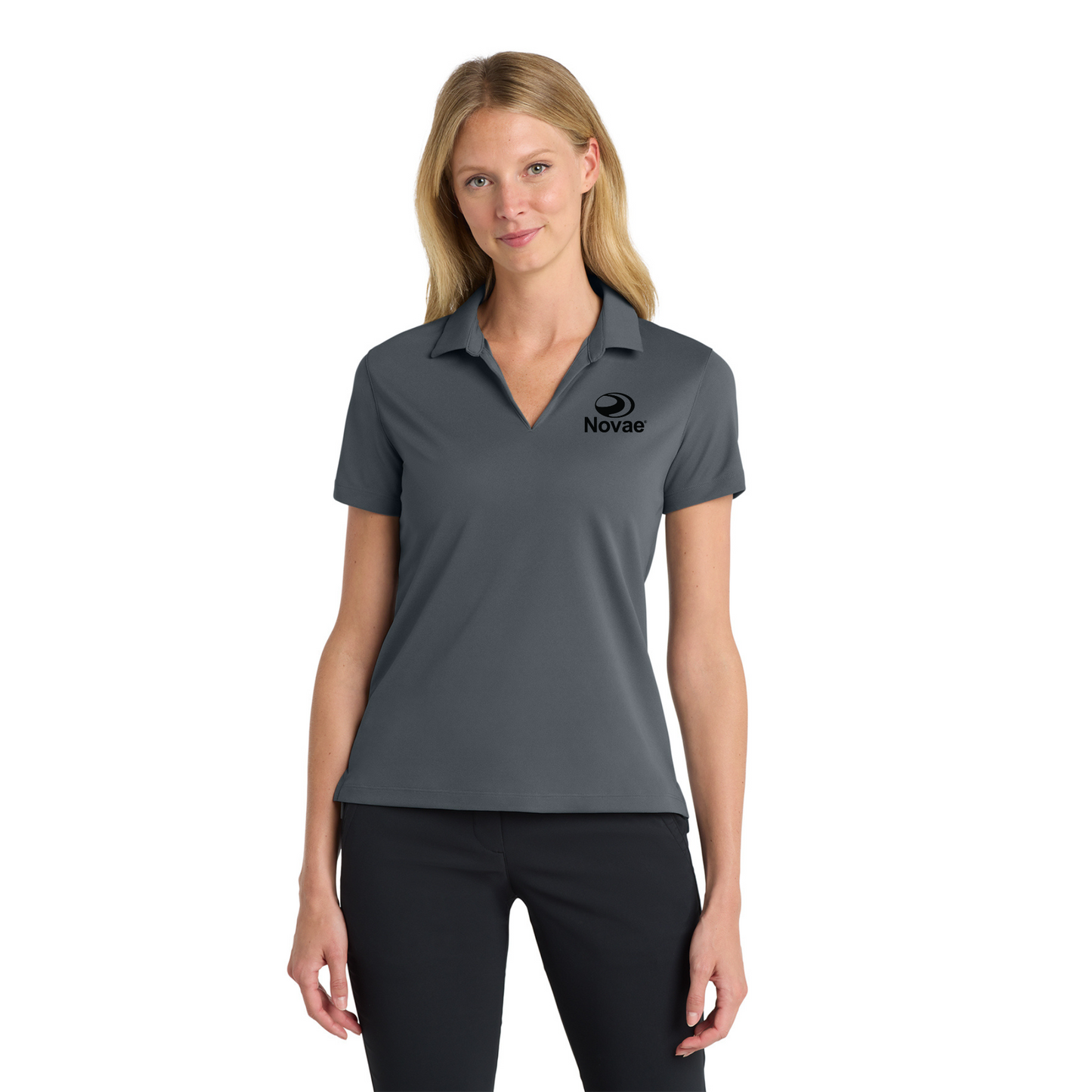 NKDC1991  Nike Ladies Dri-FIT Micro Pique 2.0 Polo