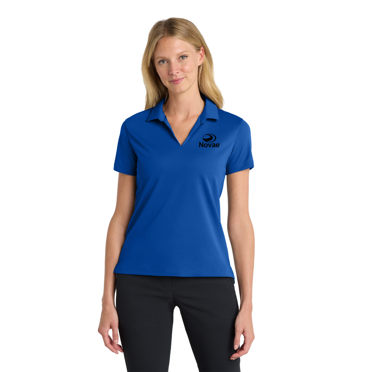 NKDC1991  Nike Ladies Dri-FIT Micro Pique 2.0 Polo