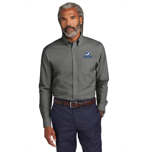 Brooks Brothers® Tall Wrinkle-Free Stretch Pinpoint Shirt - TBB18000