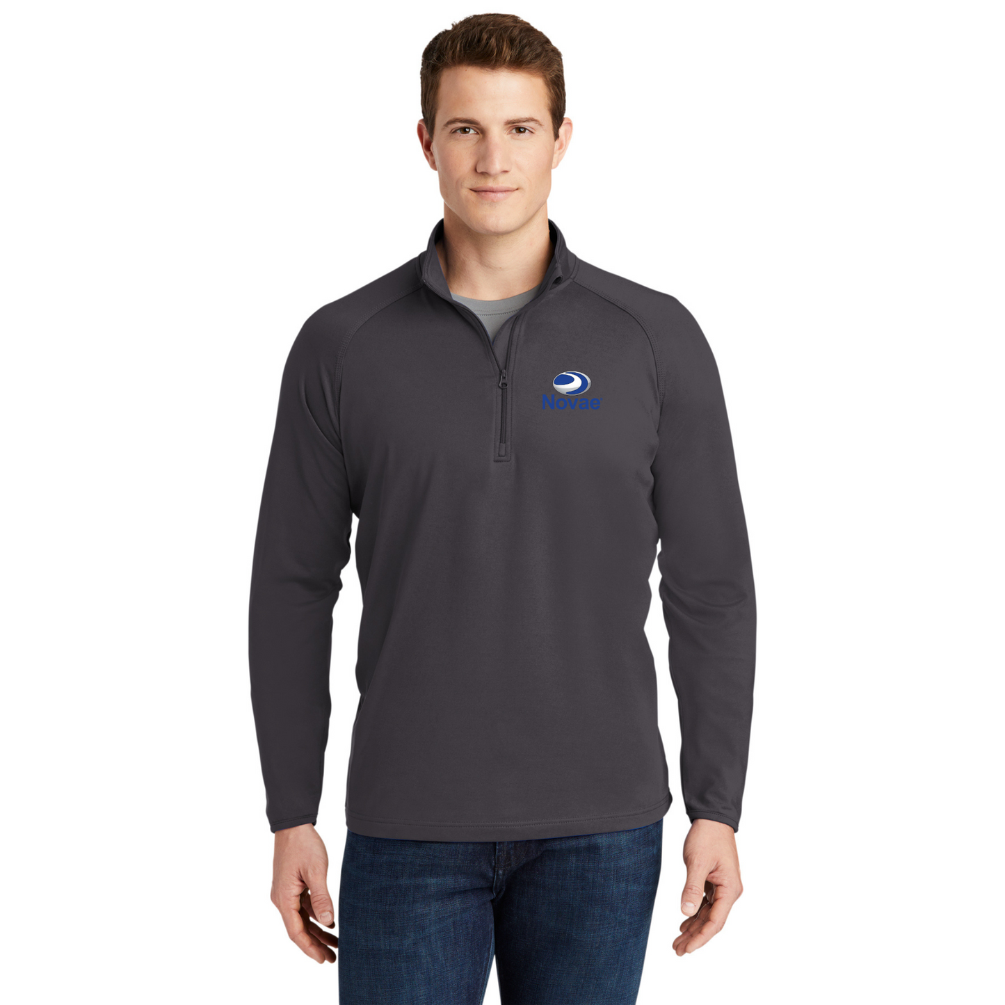 Sport-Tek® Tall Sport-Wick® Stretch 1/4-Zip Pullover - TST850