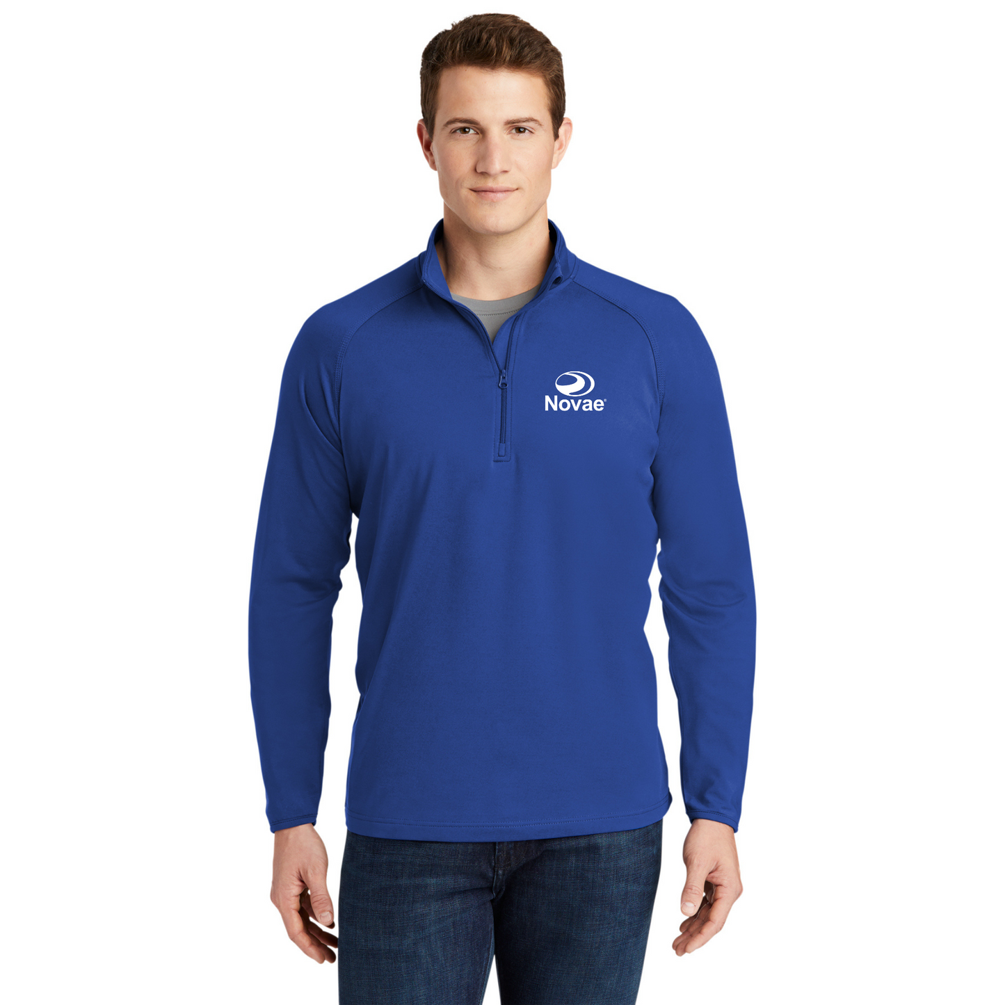 Sport-Tek® Tall Sport-Wick® Stretch 1/4-Zip Pullover - TST850